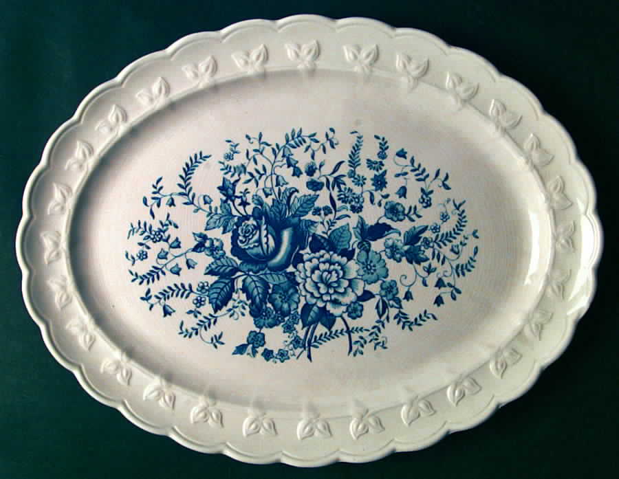 TST517 14" Oval Serving Platter by Taylor, Smith & Taylor (Ts&T)-1