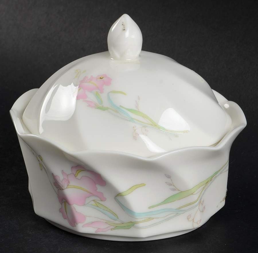 Misty Sugar Bowl & Lid by Toyo-1