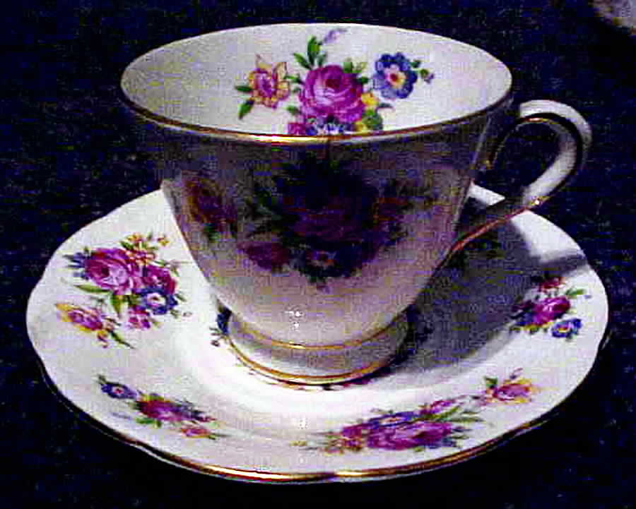 C4577 Footed Cup & Saucer Set by Tuscan - Royal Tuscan-1