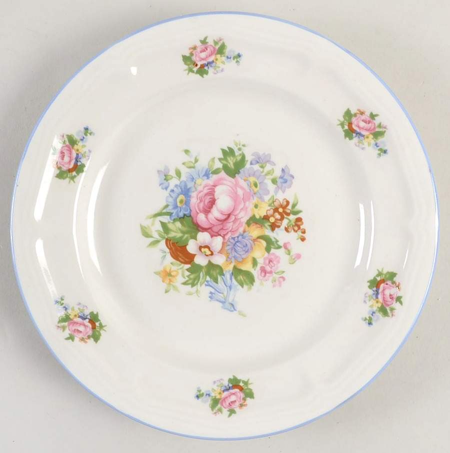 Victoria White Salad Plate by Tabletops Unlimited-1