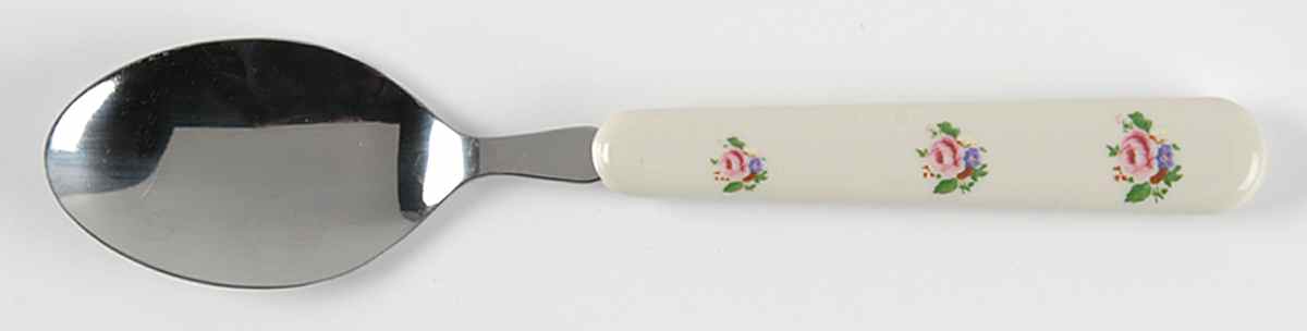 Victoria White Place/Oval Soup Spoon by Tabletops Unlimited-1