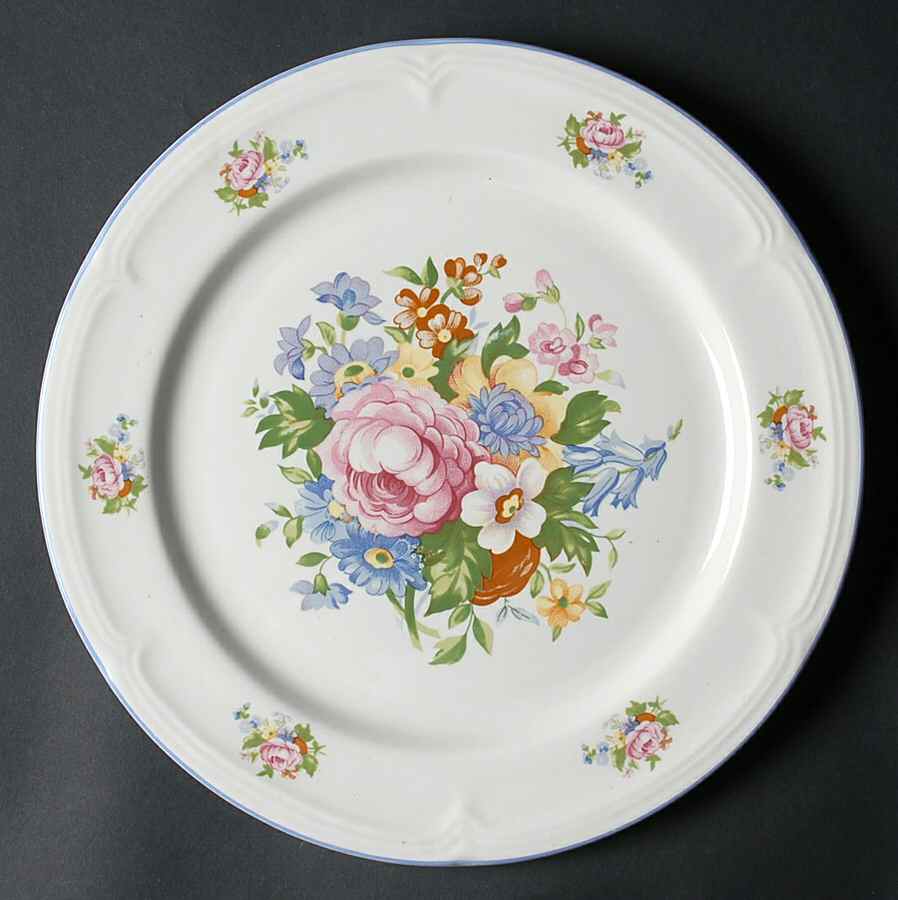 Victoria White 11" Chop Plate (Round Platter) by Tabletops Unlimited-1