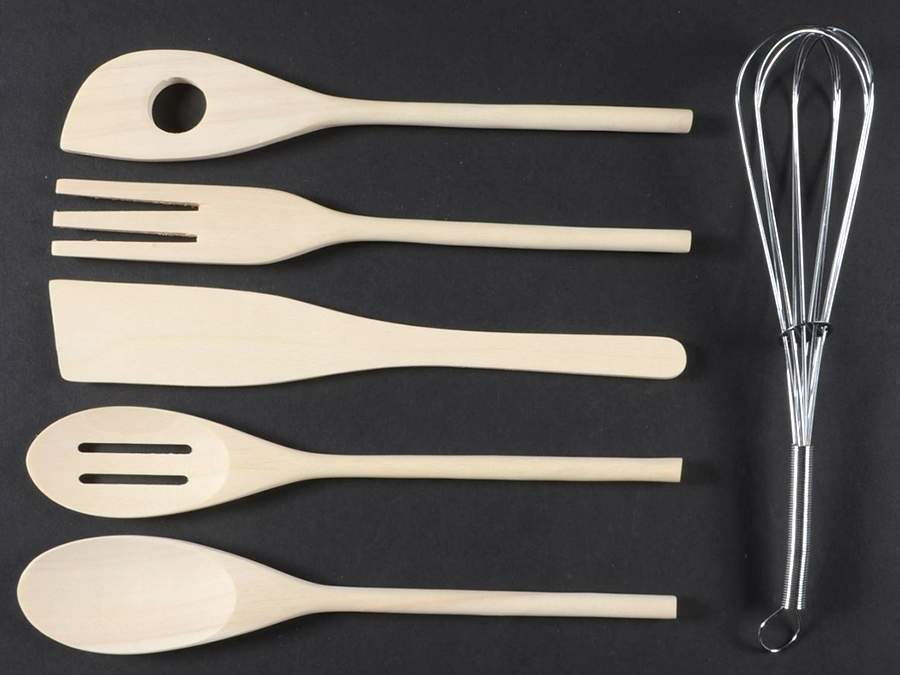 Lighthouse Wood/Metal/Plastic Utensil Set by Thomson-1