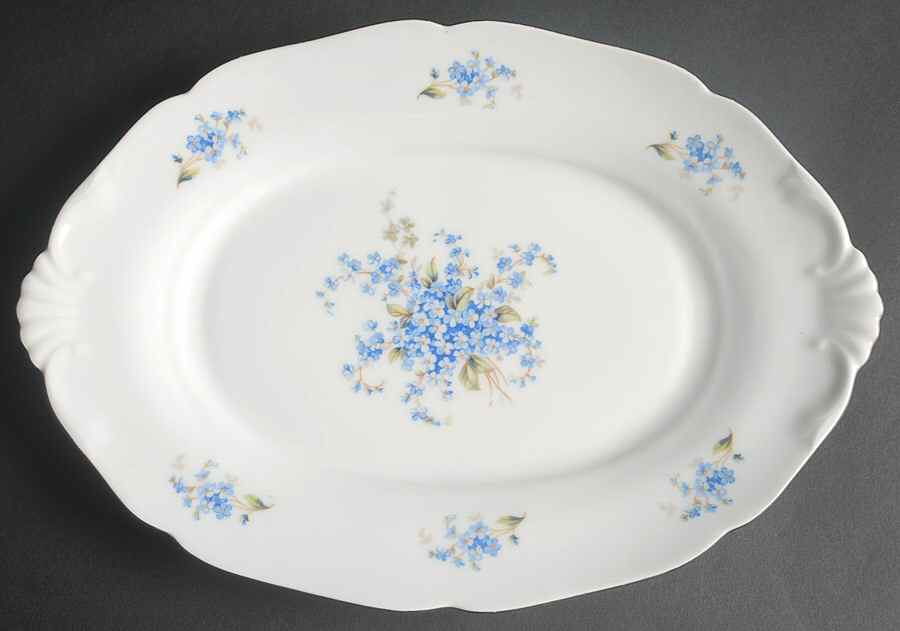 Perrin 12" Oval Serving Platter by Toscport-1