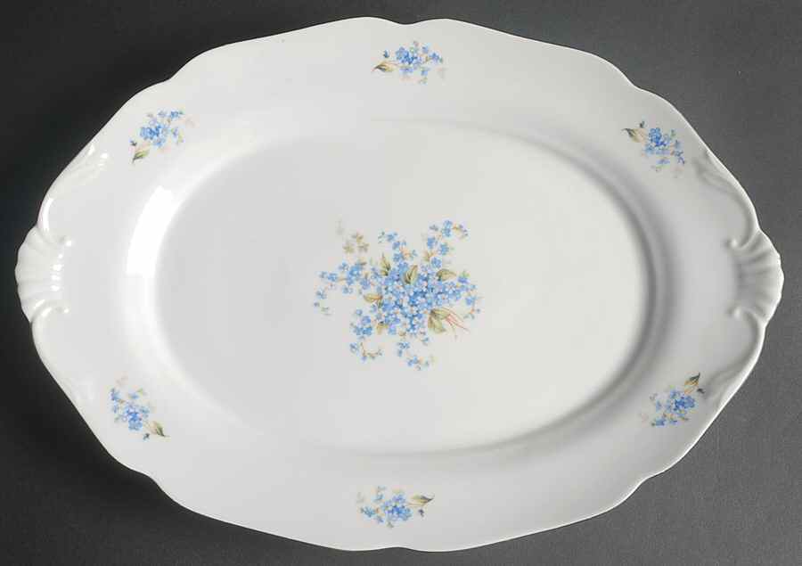 Perrin 15" Oval Serving Platter by Toscport-1
