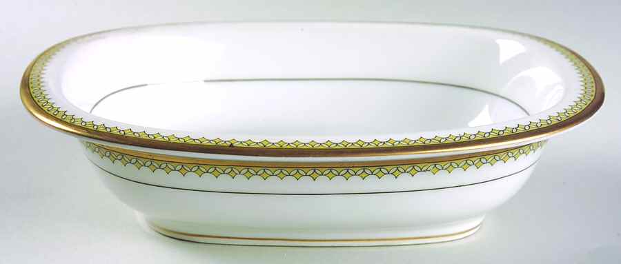 TRV336 9" Oval Vegetable Bowl by Tressemanes & Vogt-1