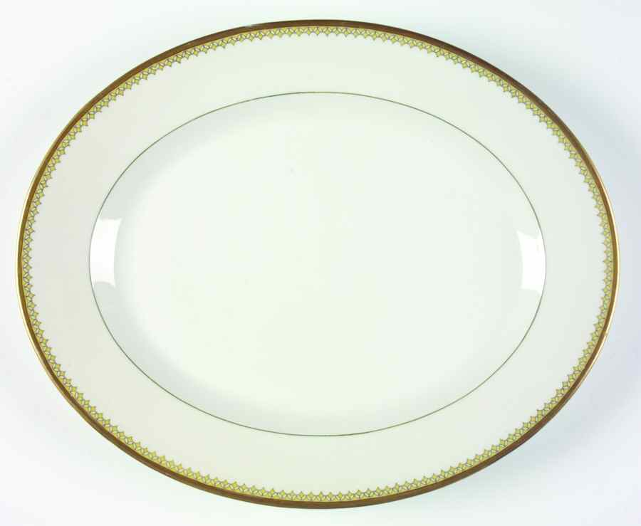 TRV336 15" Oval Serving Platter by Tressemanes & Vogt-1