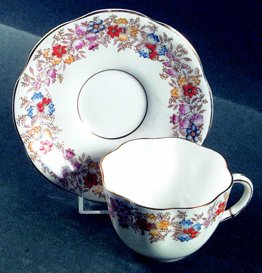 Lomond Flat Cup & Saucer Set by Taylor & Kent-1