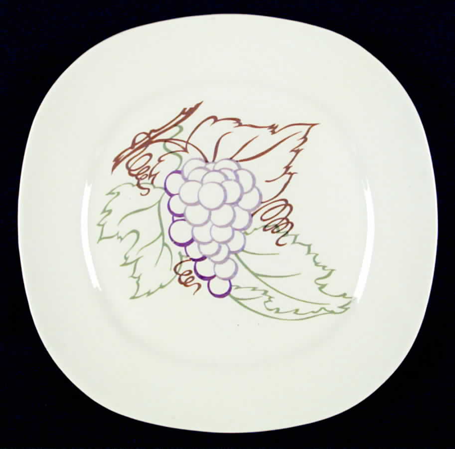 Grape Dinner Plate by Taylor, Smith & Taylor (Ts&T)-1