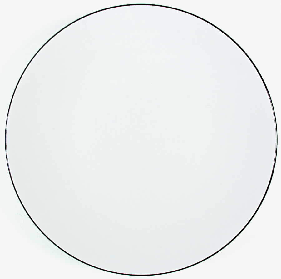 Cassina Black Dinner Plate by Tabletops Unlimited-1
