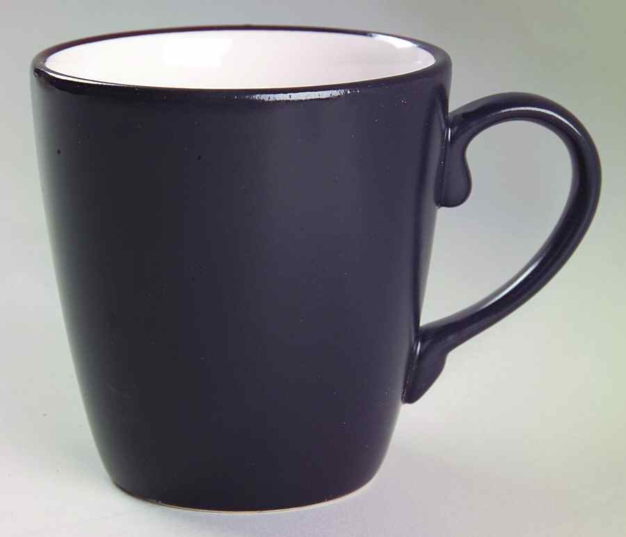 Cassina Black Mug by Tabletops Unlimited-1