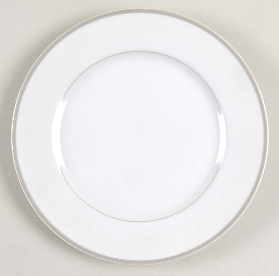 Meris Gray Bread & Butter Plate by Taitu-1