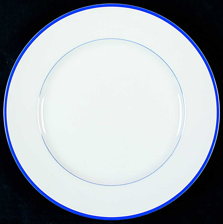 Meris Blue Dinner Plate by Taitu-1