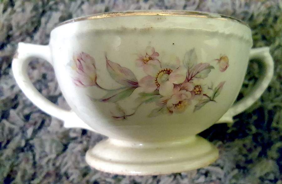 TST534 Sugar Bowl No Lid by Taylor, Smith & Taylor (Ts&T)-1