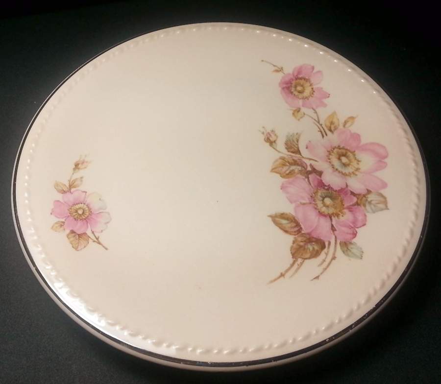 TST534 Cake Plate by Taylor, Smith & Taylor (Ts&T)-1