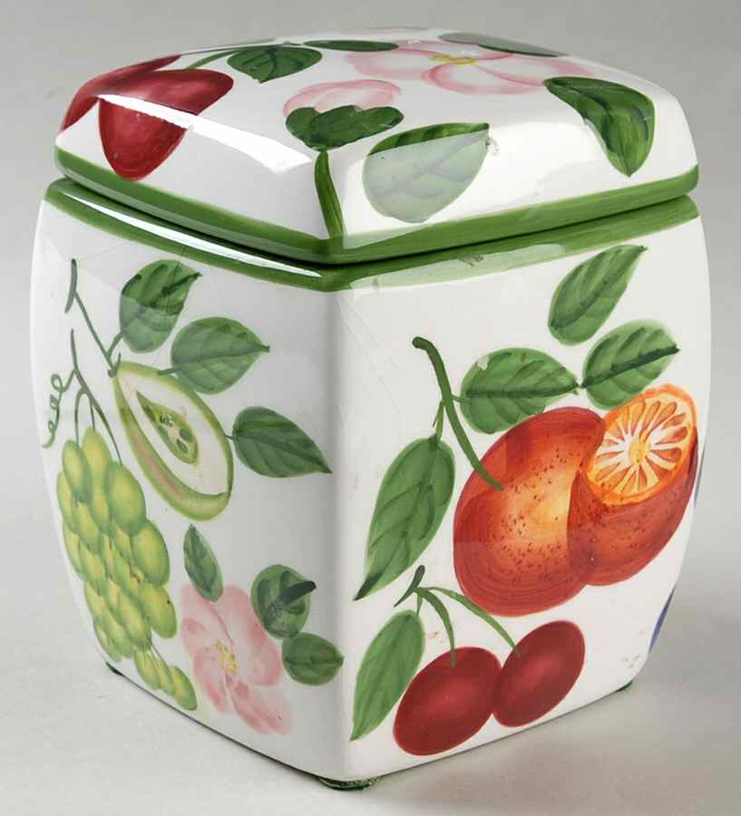 Sorbet Small Canister & Lid by Tabletops Unlimited-1