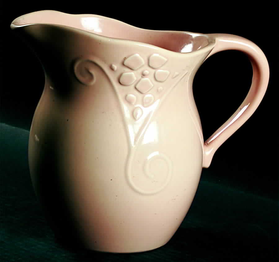 Andalucia Pink Quartz 64 Oz Pitcher by Treasure Craft-1