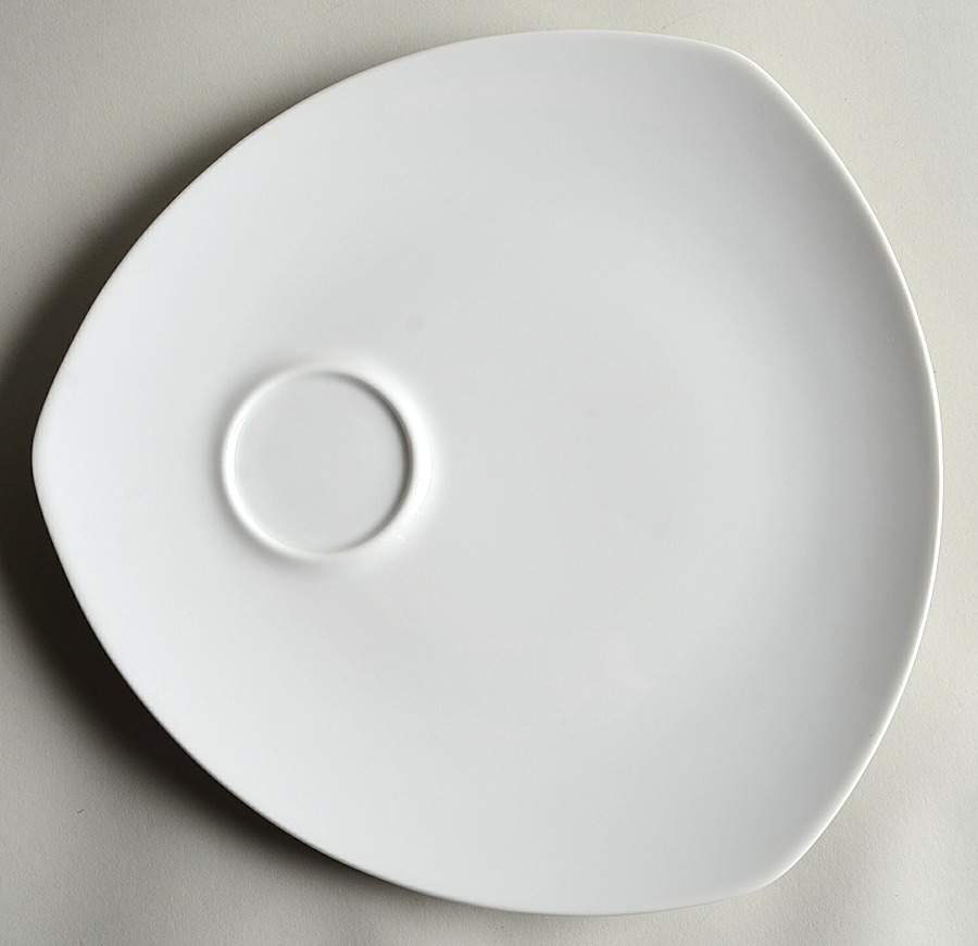 Vario White Snack Plate by Thomas-1
