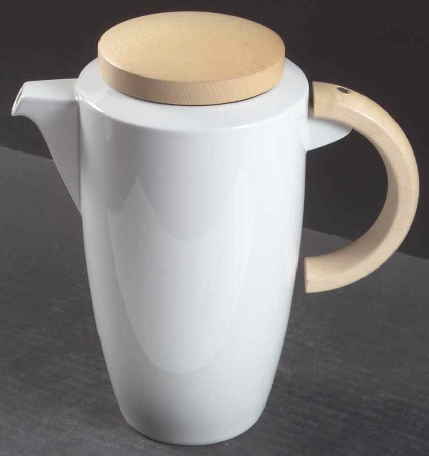 Vario White Coffee Pot & Lid by Thomas-1