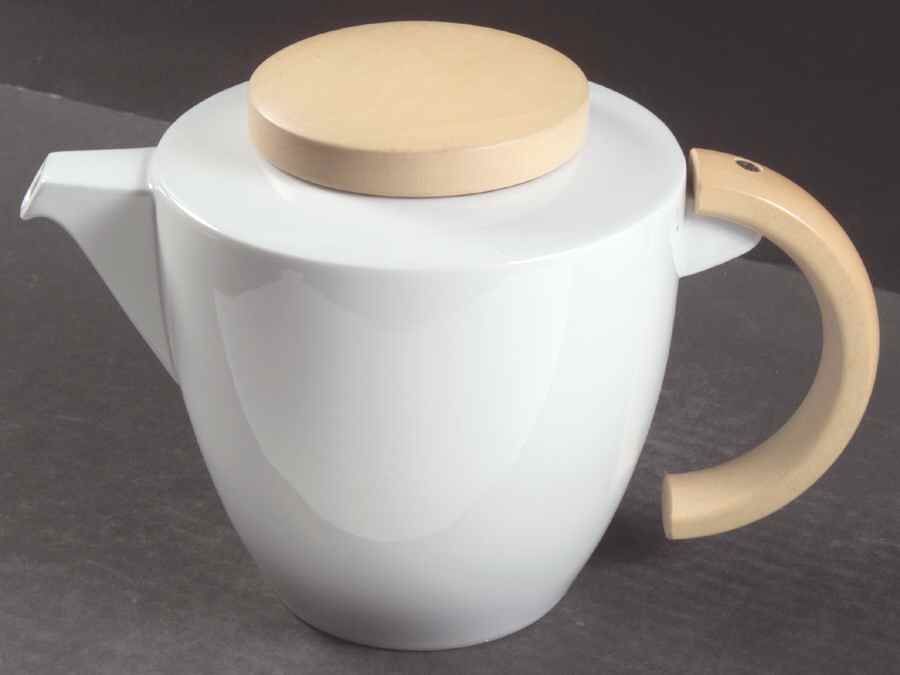 Vario White Teapot & Lid by Thomas-1