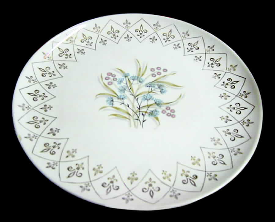 TST540 Dinner Plate by Taylor, Smith & Taylor (Ts&T)-1