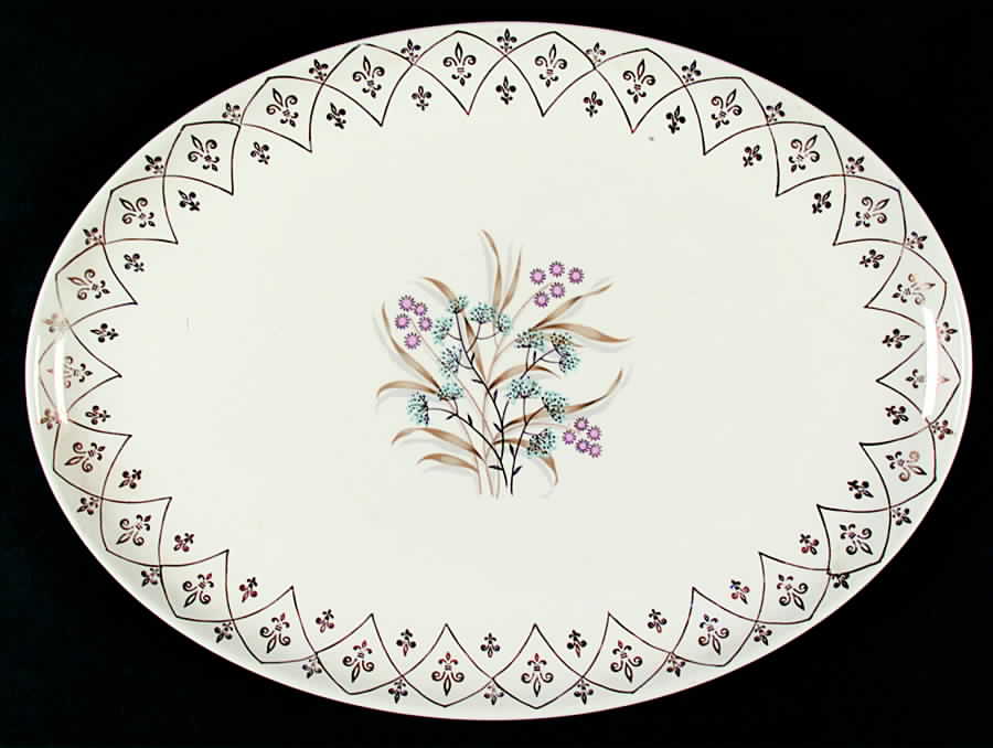 TST540 13" Oval Serving Platter by Taylor, Smith & Taylor (Ts&T)-1