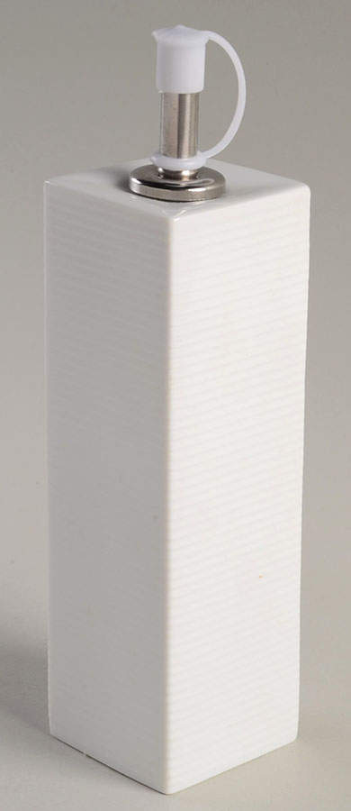 Loft White Oil Cruet and Stopper by Thomas-1