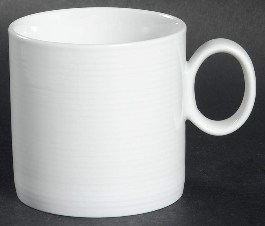 Loft White Flat Cup by Thomas-1