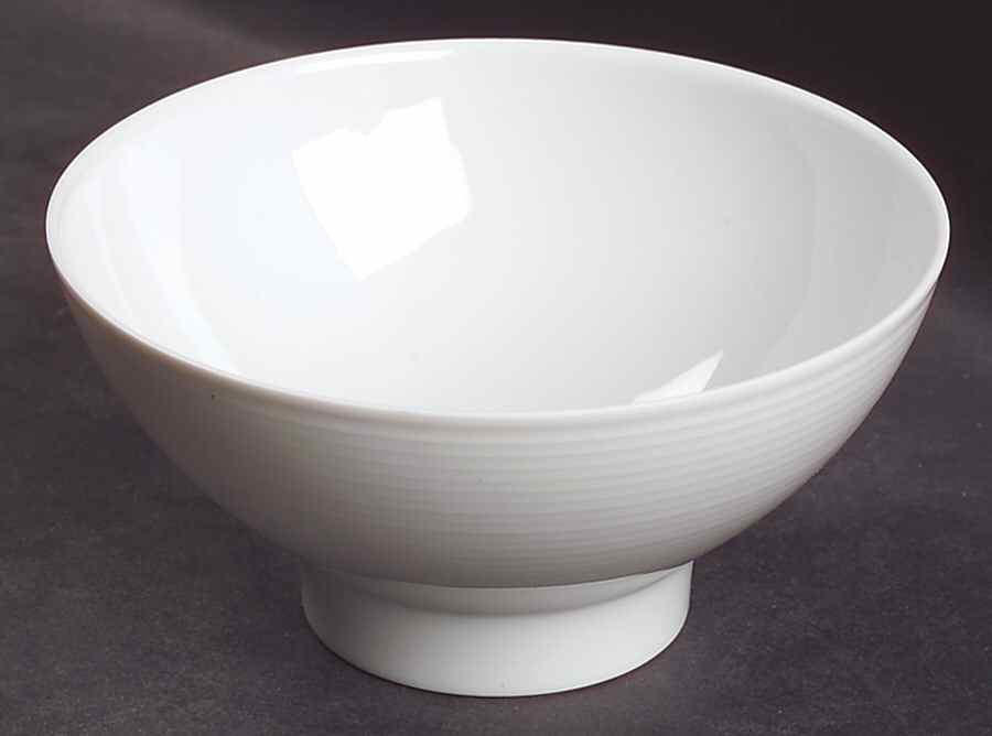 Loft White Rice Bowl by Thomas-1