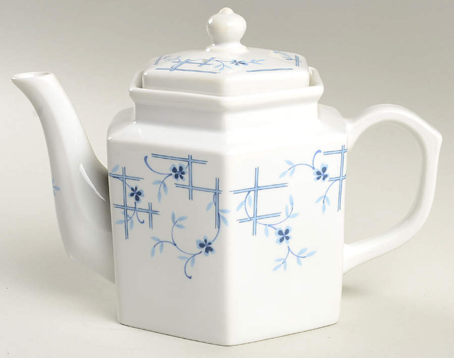 Azure Teapot & Lid by Toscany-1