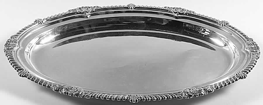 501 (Silverplate, Hollowware) Silverplate Platter by Tiffany & CO SILVER-1
