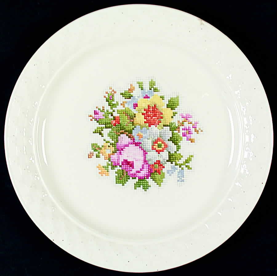 TST545 Dinner Plate by Taylor, Smith & Taylor (Ts&T)-1