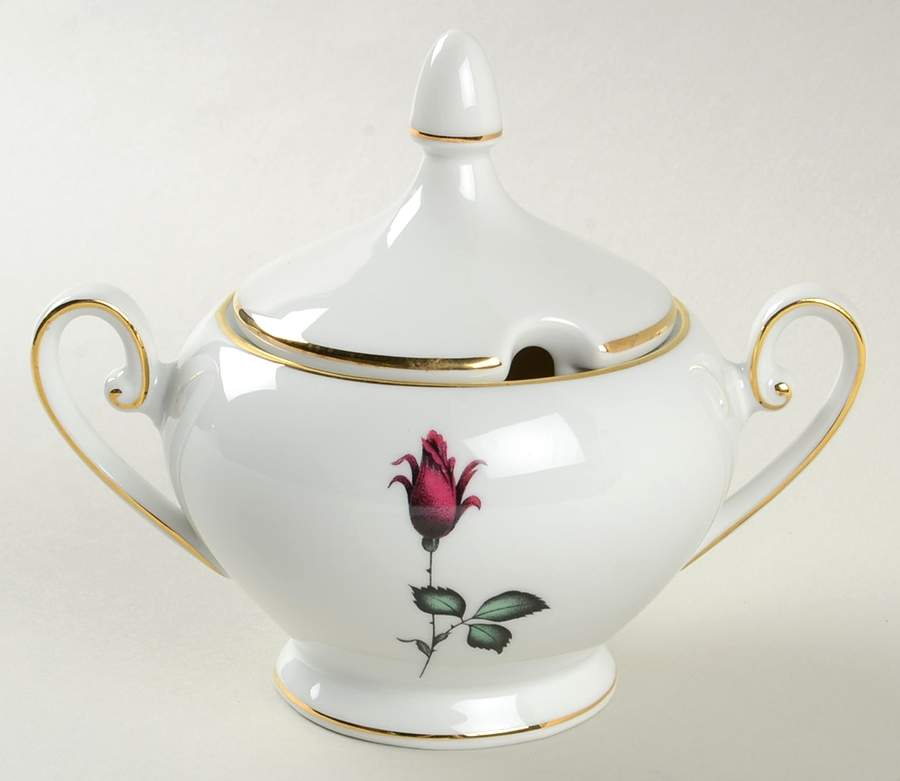 TIR311 Sugar Bowl & Lid by Tirschenreuth-1