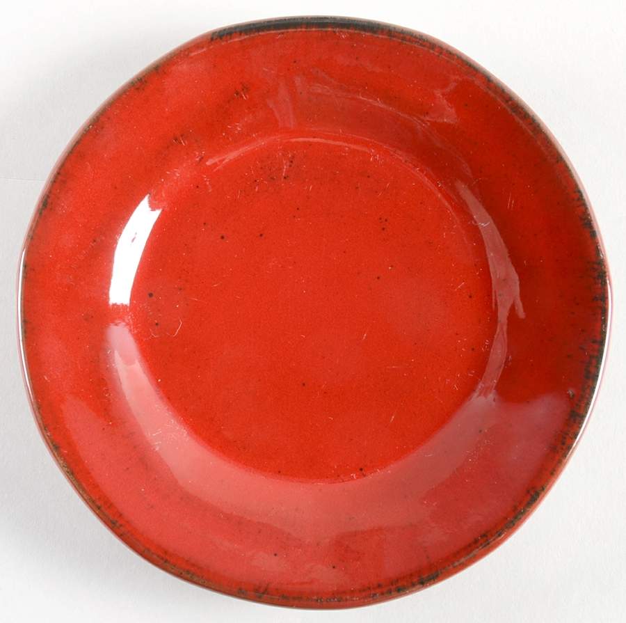 Rustic Red Appetizer Plate by Tabularasa-1