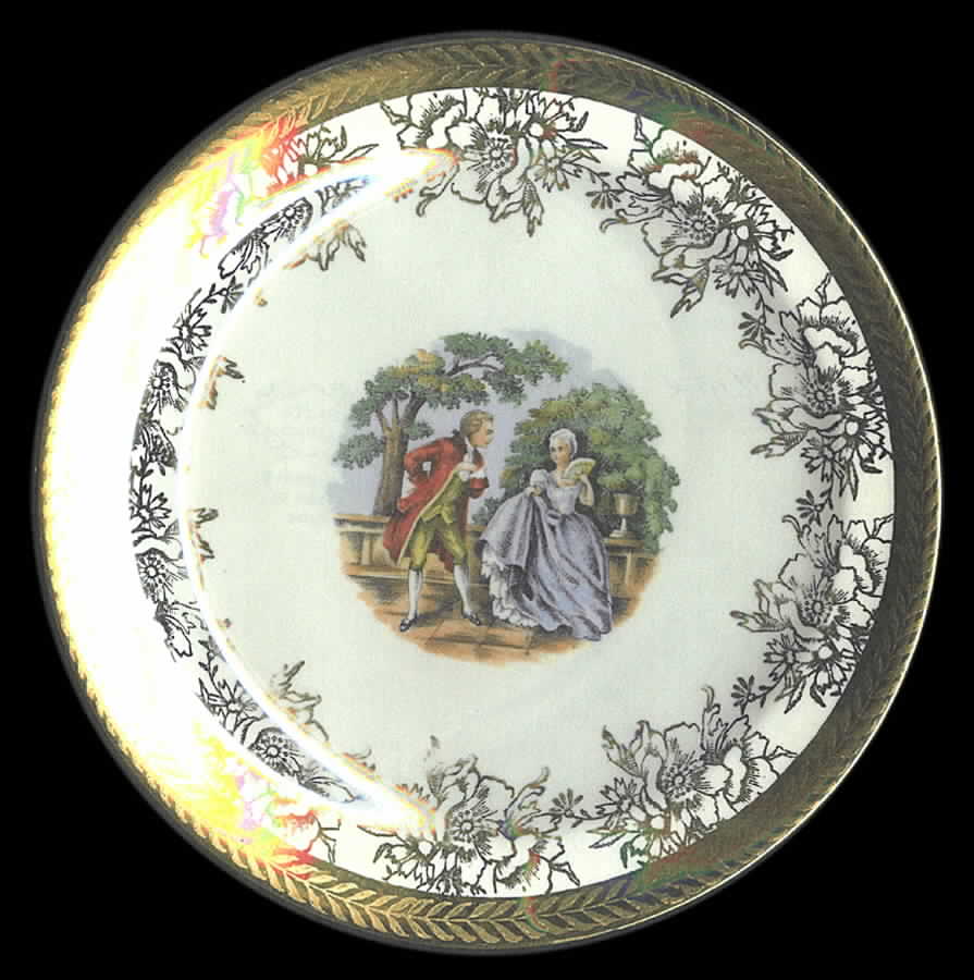 TST551 Bread & Butter Plate by Taylor, Smith & Taylor (Ts&T)-1