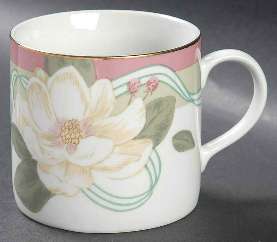 Spring Magnolia Flat Cup by Tienshan-1