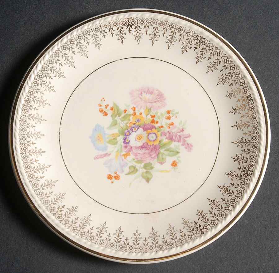1684 Bread & Butter Plate by Taylor, Smith & Taylor (Ts&T)-1