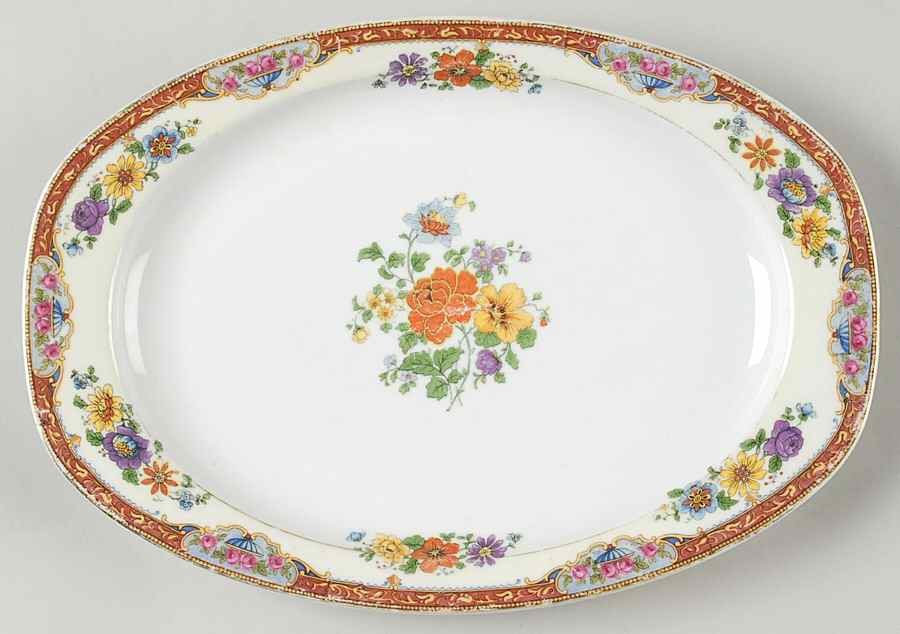 THU244 12" Oval Serving Platter by Thun-1