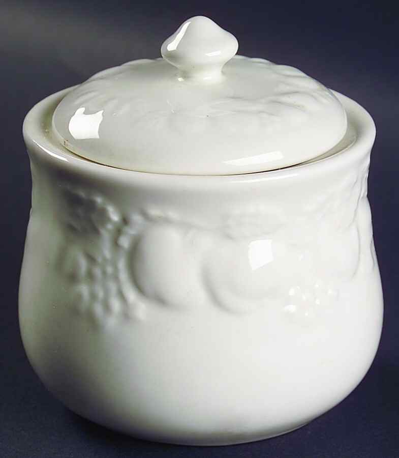 Nature Sugar Bowl & Lid by Tabletops Unlimited-1