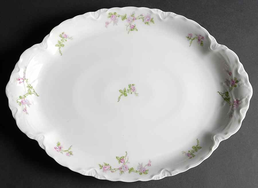 Rosalia 16" Oval Serving Platter by Thomas-1