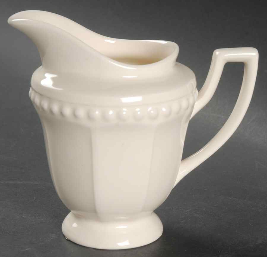 Venice White (Off White) Creamer by Ten Strawberry Street-1