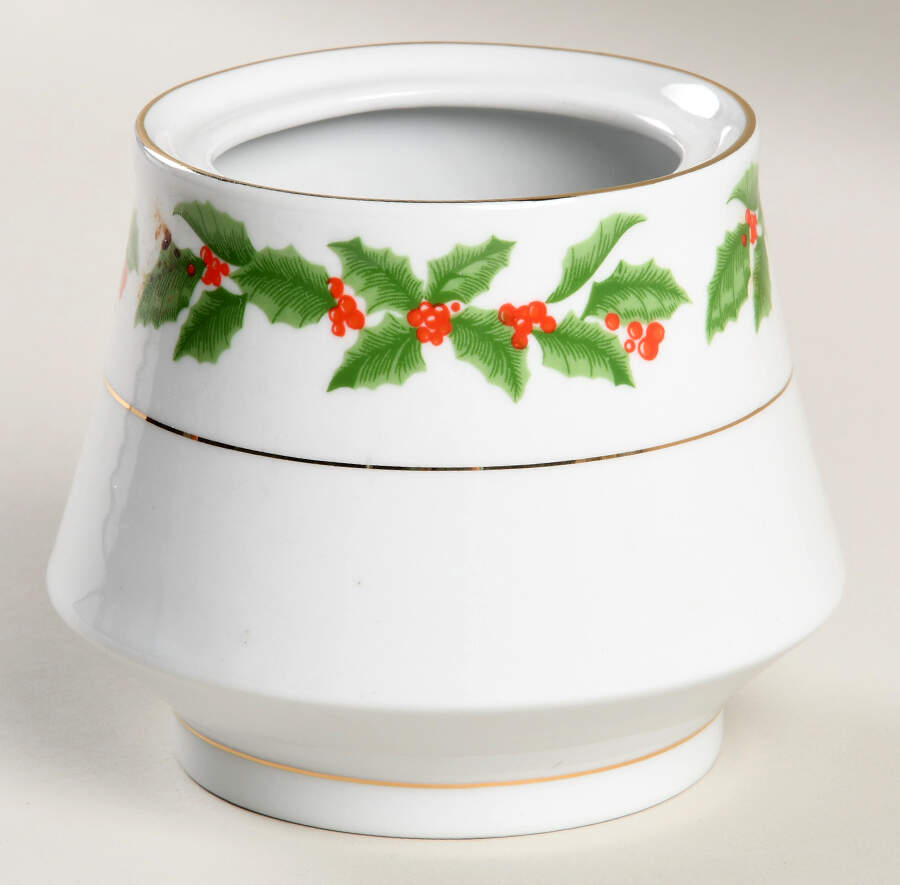 Holly (Verge) Sugar Bowl No Lid by Tienshan-1