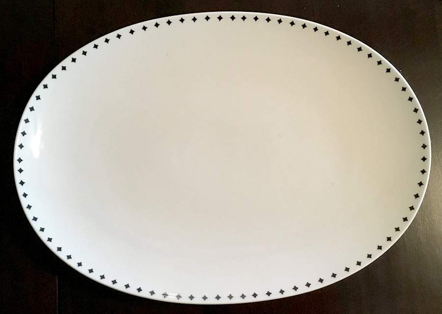 THO271 12" Oval Serving Platter by Thomas-1