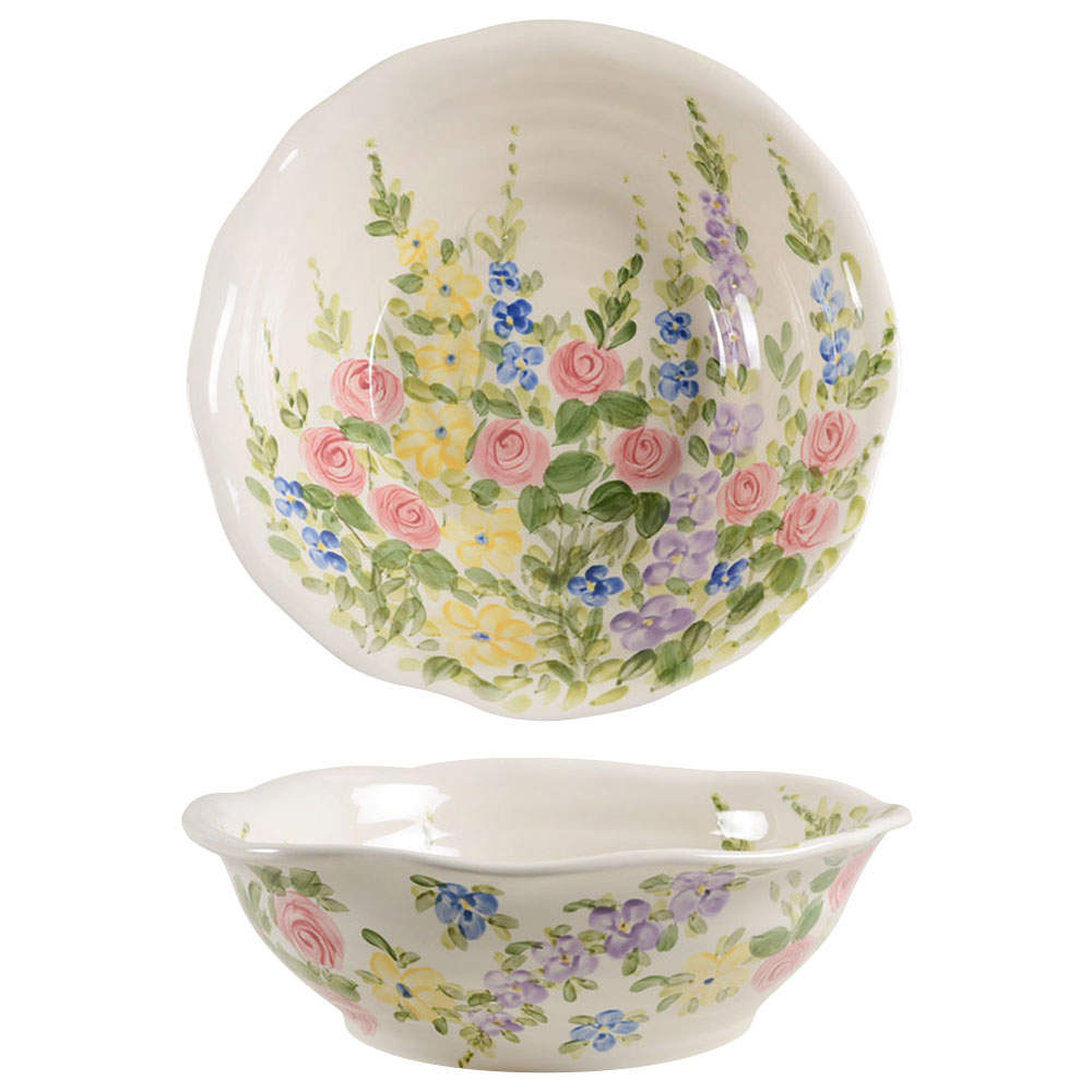 English Garden 13" Large Salad Serving Bowl by Tabletops Unlimited-1