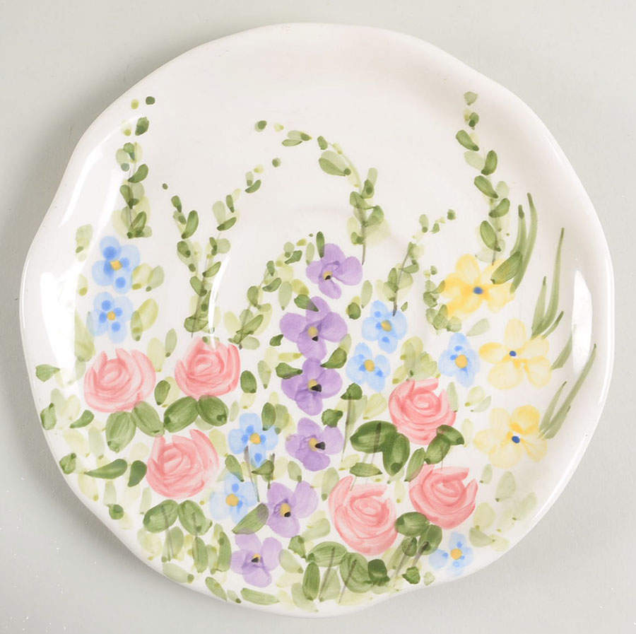 English Garden Saucer by Tabletops Unlimited-1