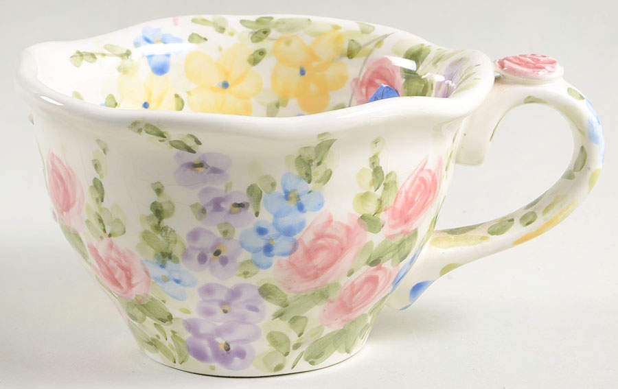 English Garden Flat Cup by Tabletops Unlimited-1