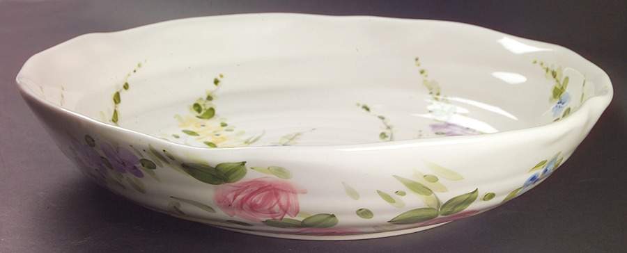 English Garden 14" Pasta Serving Bowl by Tabletops Unlimited-1