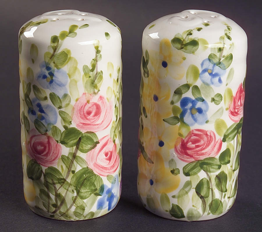 English Garden Salt & Pepper Set by Tabletops Unlimited-1