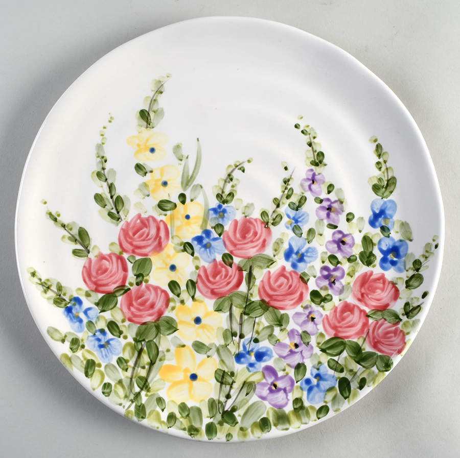 English Garden Dinner Plate by Tabletops Unlimited-1