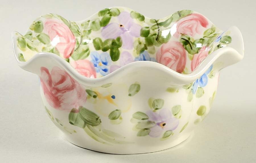 English Garden 7" Round Fluted Bowl by Tabletops Unlimited-1